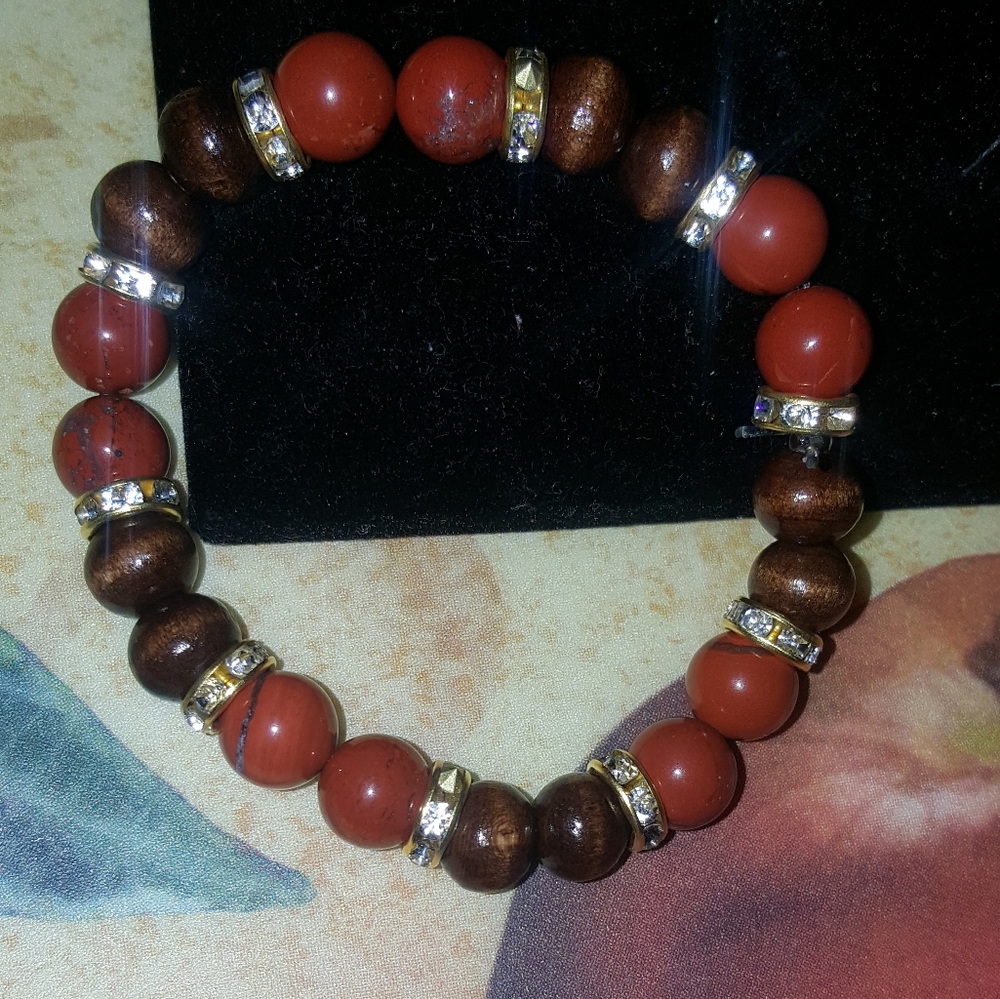 New handcrafted wooden bracelet for boys 8mm